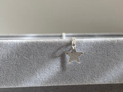 Sterling silver star bracelet